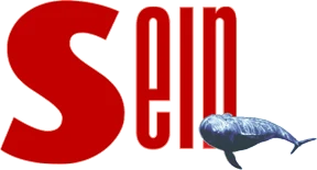 SEIN Magazin Logo mit Wal